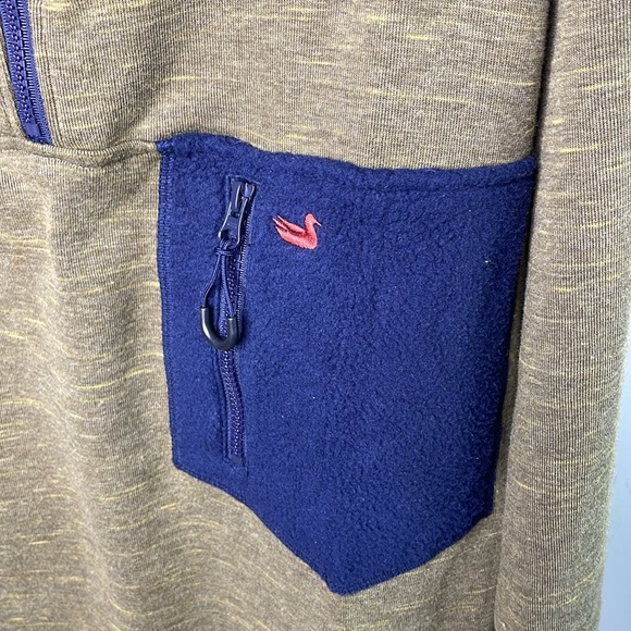 Southern Marsh •NWT• Lockhart Stretch Olive Green 1/4 Zip Pullover•Men’s Medium - Picture 2 of 7